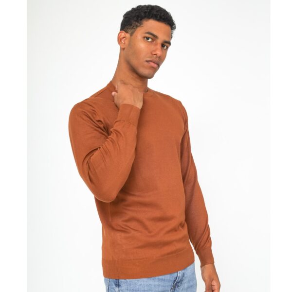aarhon-pull-a-col-rond-basique3-camel-5