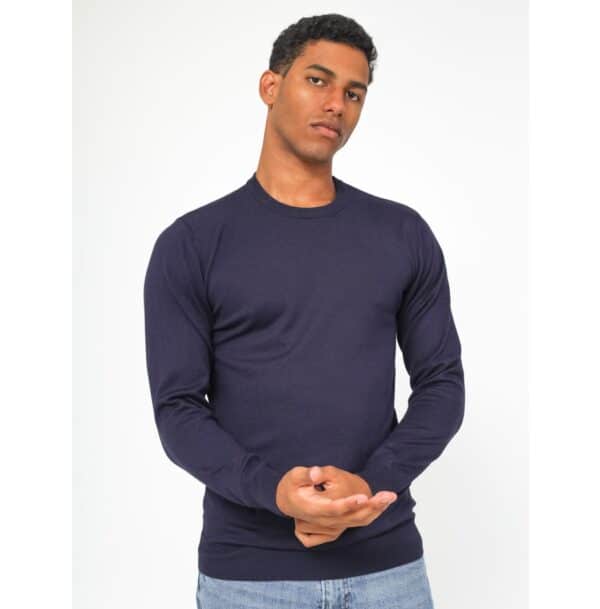 aarhon-pull-a-col-rond-basique4-navy-1